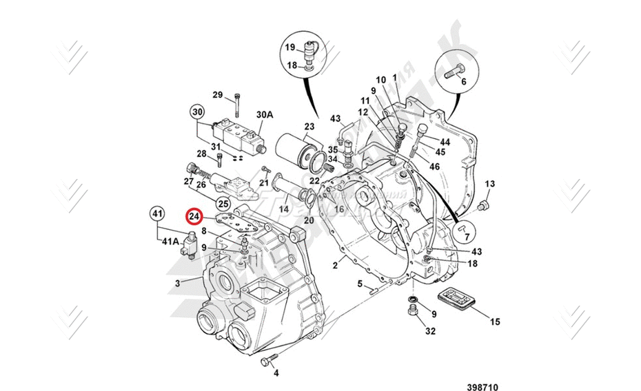 Прокладка JCB 813/10175 картинка 33334