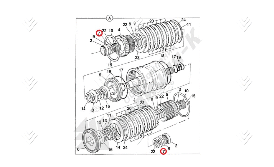 Шайба распорная JCB 823/10264 картинка