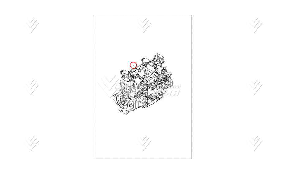 Гидронасос, без н/ш BOBCAT 7348506 картинка