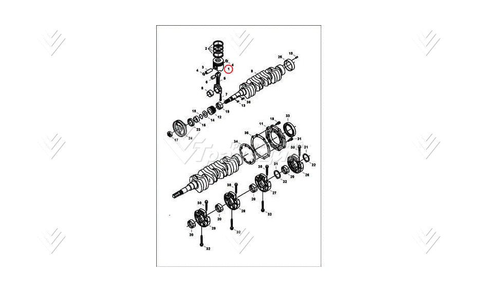 Поршень (00), std BOBCAT 6688644 картинка