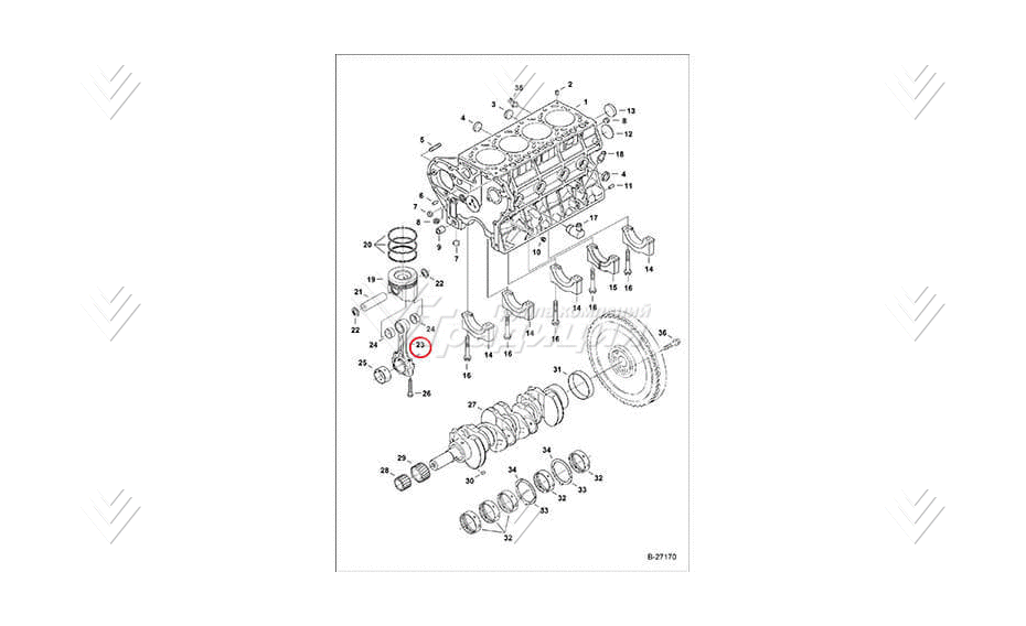 Шатун BOBCAT 6692366 картинка