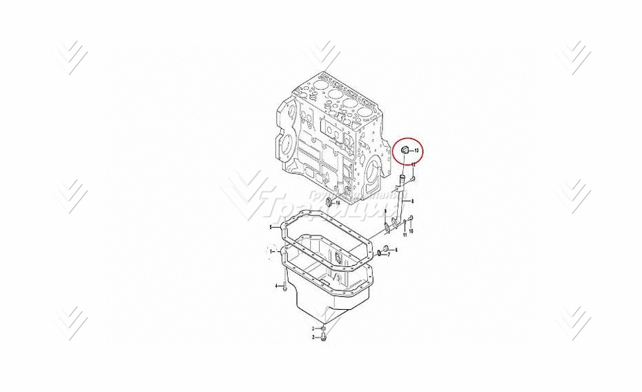 Крышка заливной горловины картера масляного VOLVO VOE21147619 картинка