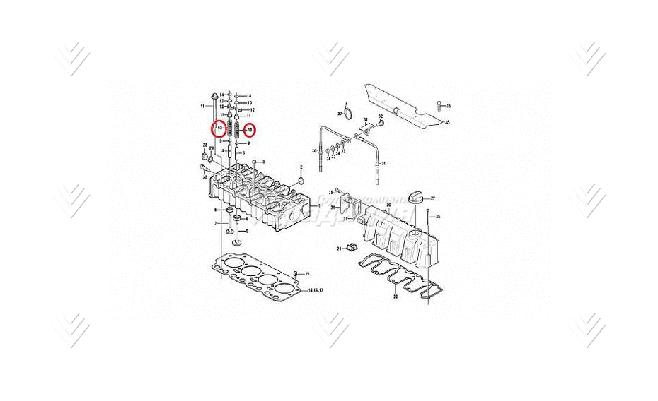 Пружина клапана VOLVO VOE11700347 картинка