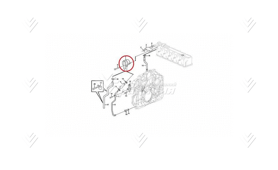 Регулятор давления VOLVO VOE20930510 картинка