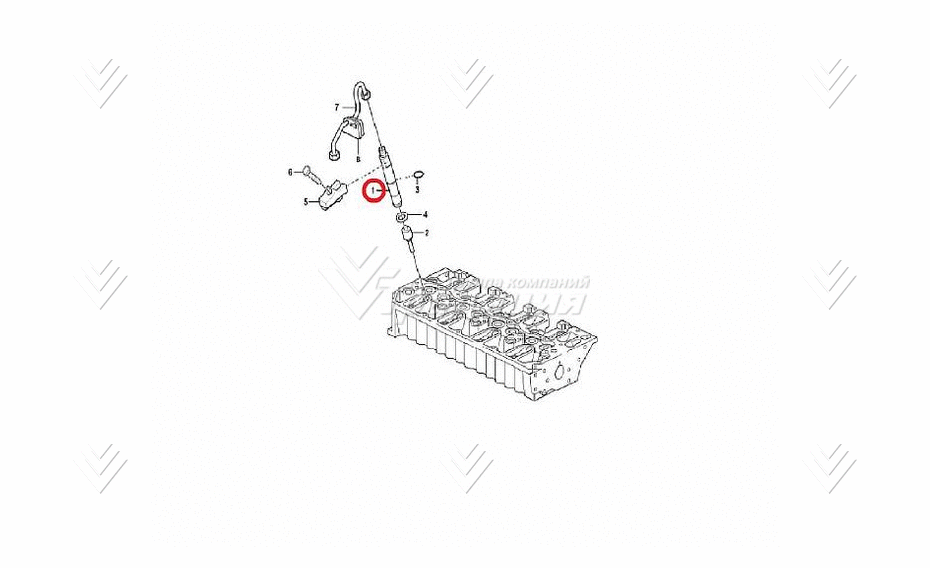 Форсунка VOLVO VOE21184969 картинка