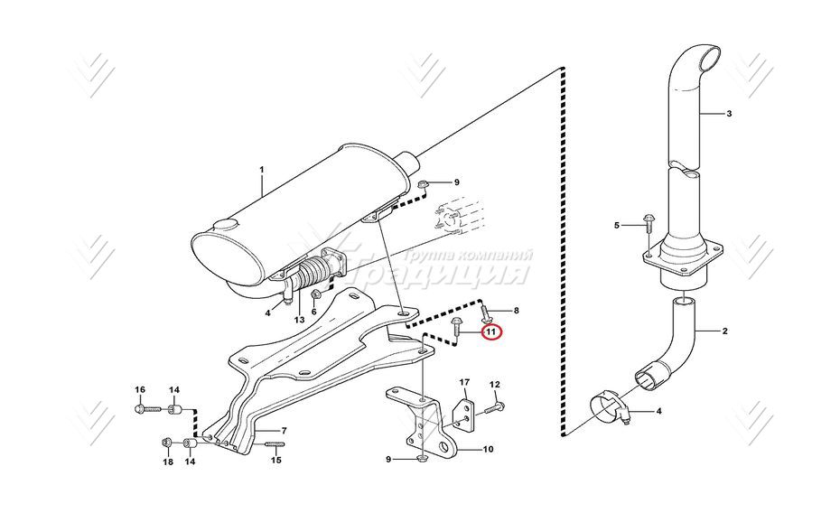 Болт VOLVO VOE13965185 картинка