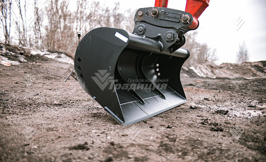 Ковш для мини-экскаваторов Impulse DC-04-1200-0,13 для KOMATSU PC35MR-3 картинка 643961