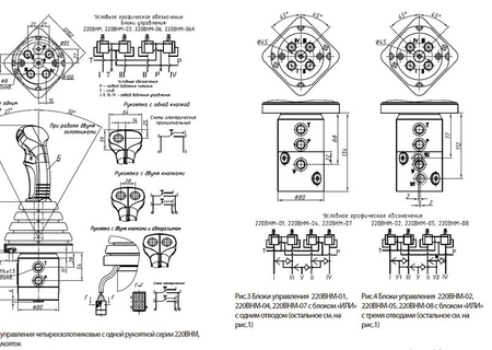 Блок управления 220BHM-02 PSM-Hydraulics