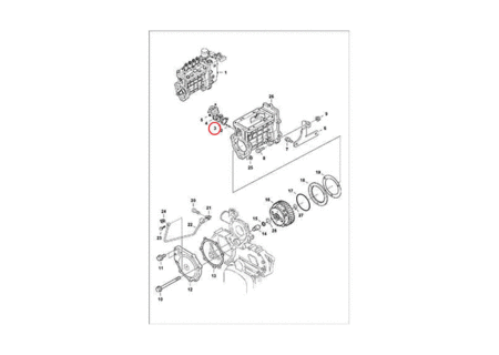 Прокладка ТННД BOBCAT 7010133