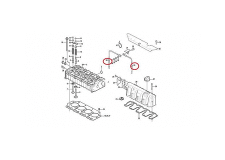 Свеча накаливания VOLVO VOE21291286