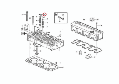 Сухарь VOLVO VOE20459857