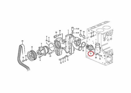 Термостат VOLVO VOE20450736