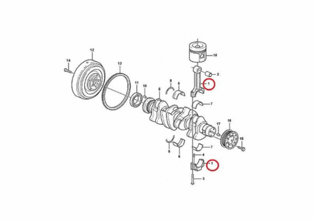 Шатун VOLVO VOE20882905