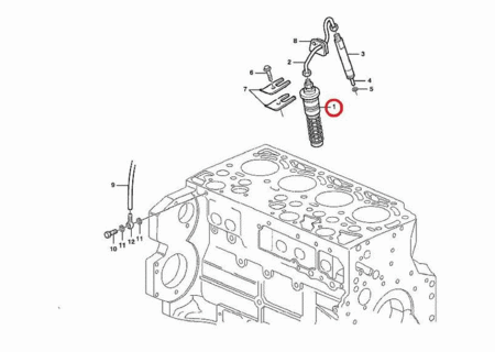 Элемент насосный подачи топлива VOLVO VOE20460072