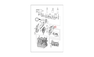 Корпус привода (монтажная рама) BOBCAT 7133636