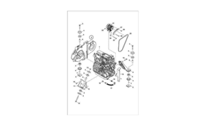 Корпус привода (монтажная рама) BOBCAT 7214071