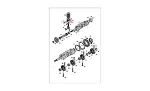 Поршень (00),+ 0,25 mm BOBCAT 6693920