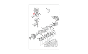 Поршень (00),+ 0,25 mm BOBCAT 7000687