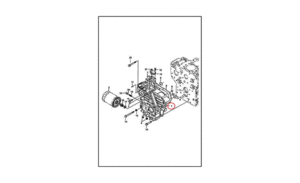 Прокладка корпуса шестерен BOBCAT 6684770