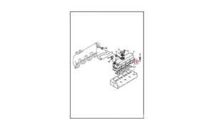 Прокладка крышки клапанов BOBCAT 6684780