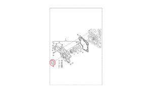 Сальник крышки передней BOBCAT 6680680