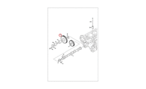 Шестерня вала промежуточного BOBCAT 7024251