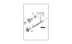 Шестерня вала распределительного BOBCAT 6692387