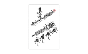 Штифт вала коленчатого BOBCAT 7000450