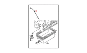 Щуп масляный двигателя BOBCAT 7019201
