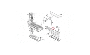 Крышка клапанная VOLVO VOE21134652