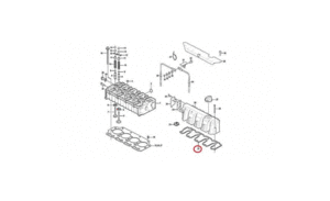 Прокладка крышки клапанов VOLVO VOE20972267