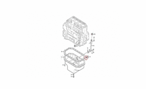 Прокладка пробки сливной VOLVO VOE13947624