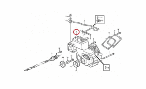 Регулятор подачи топлива VOLVO VOE20590555