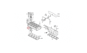 Седло выпускного клапана VOLVO VOE20845144