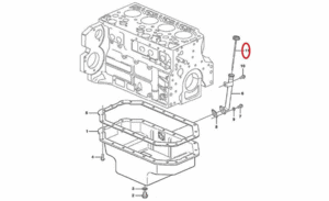 Щуп масляный VOLVO VOE20482027