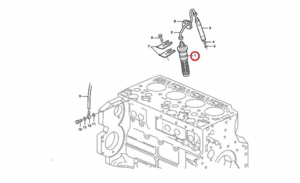 Элемент насосный подачи топлива VOLVO VOE20460072