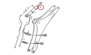 Гидроцилиндр рукояти VOLVO VOE15683964