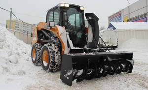 Impulse SR2100 на мини-погрузчик New Holland