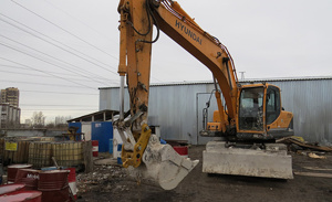 Delta QC-200 на Volvo EC 205/210/220