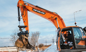 Delta QC-200 на Volvo EC 205/210/220