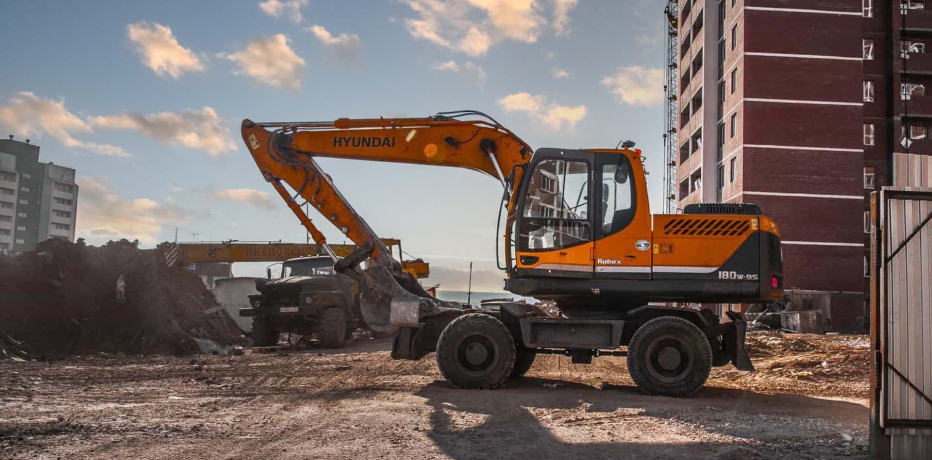 Экскаватор Hyundai R180W-9S